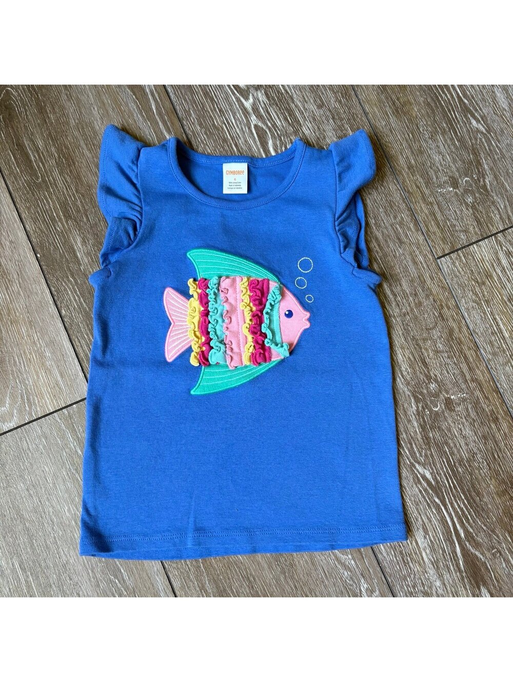 Gymboree Fish Applique Tank